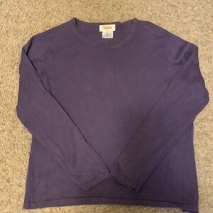 Talbots petites size Large 85% silk 15% Cashmere